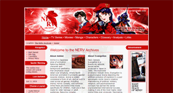 Desktop Screenshot of nervarchives.com